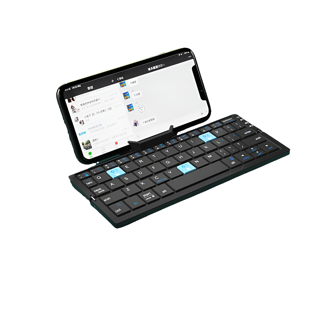 Folding Mini Wireless BT Keyboard