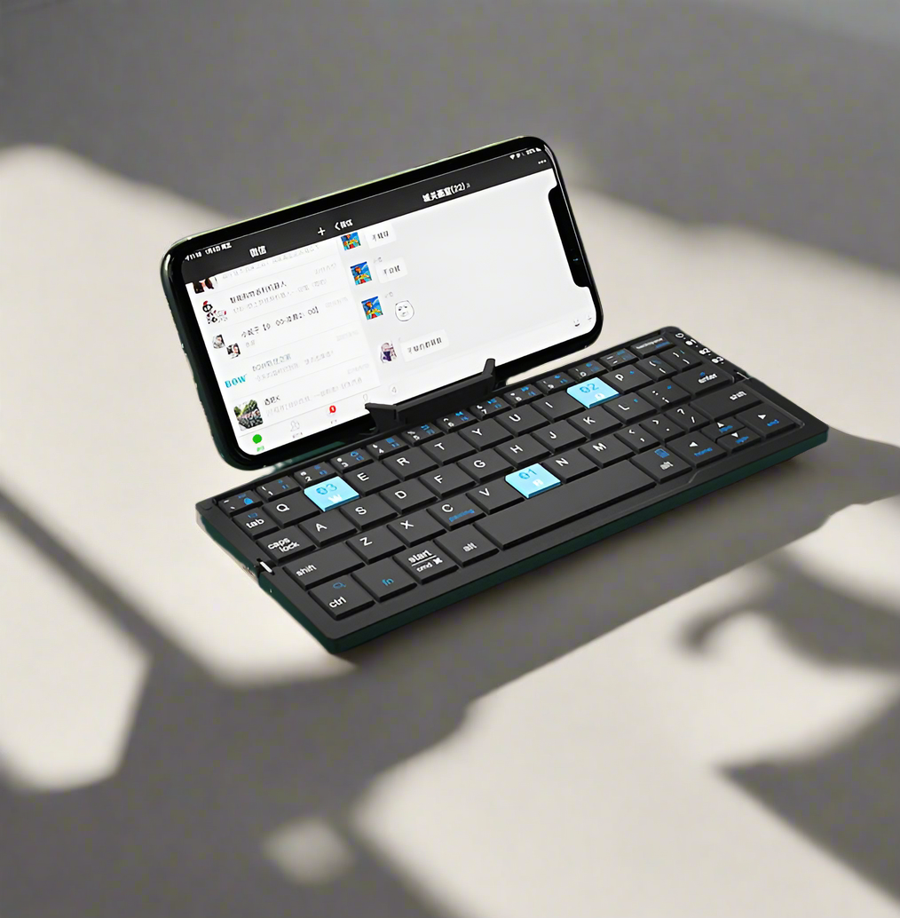 Folding Mini Wireless BT Keyboard